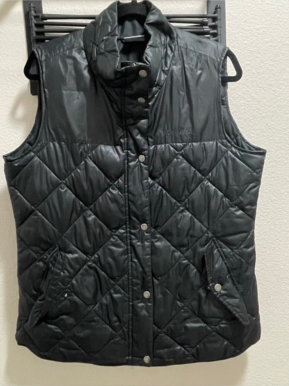 Columbia Quilted Black Women's Puffer Vest